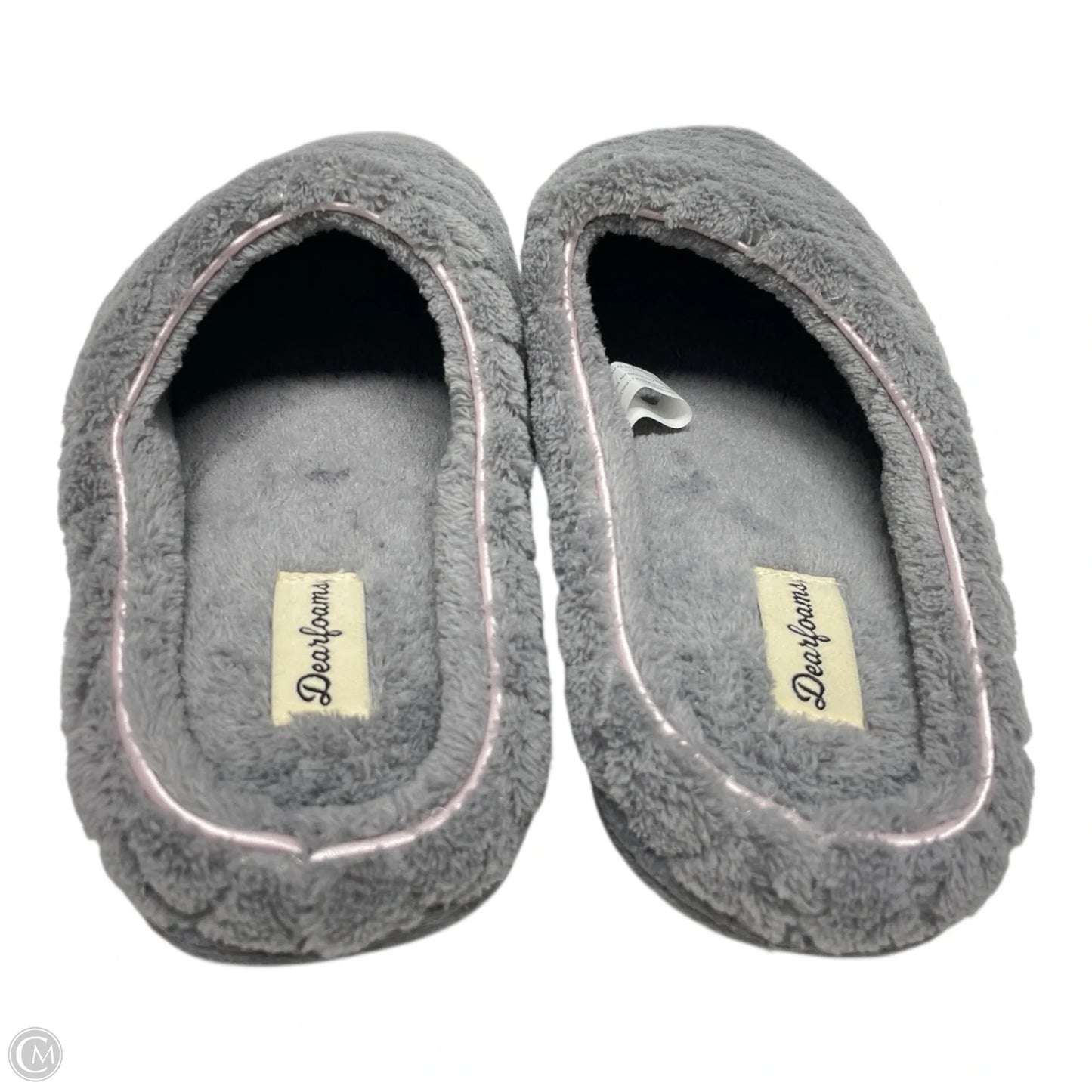 Slippers By Clothes Mentor In Grey, Size: 12