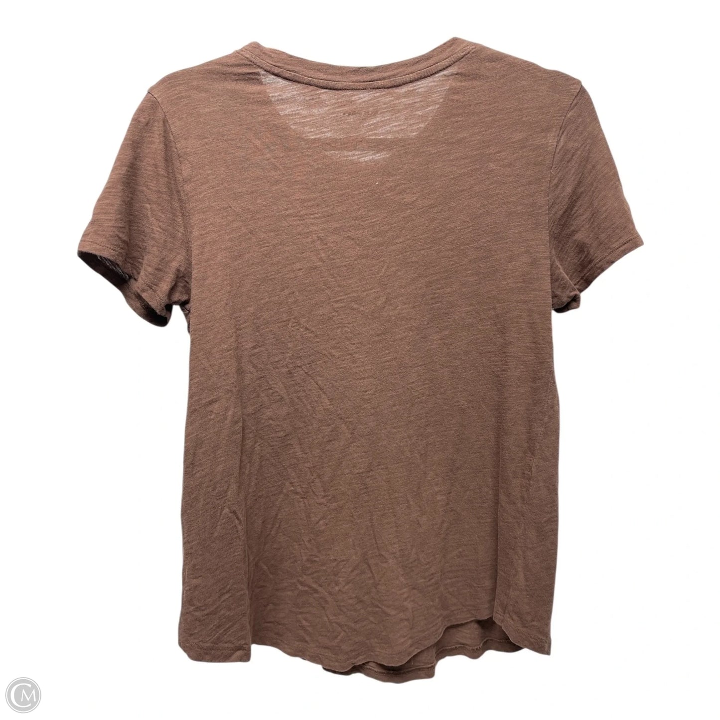 Top Short Sleeve Basic By Old Navy In Brown, Size: S