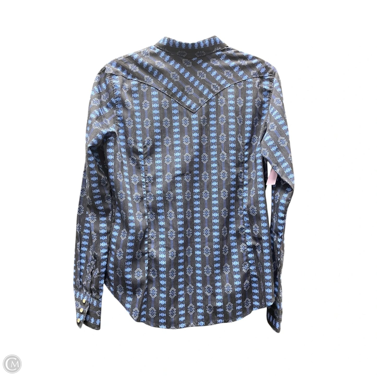 Top Long Sleeve By Clothes Mentor In Blue, Size: L
