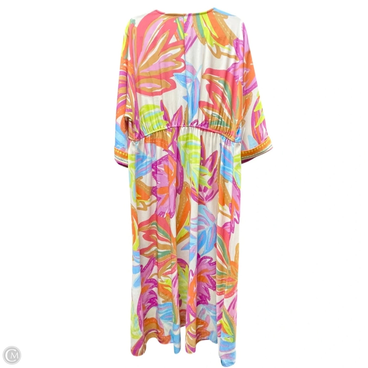 Dress Casual Maxi By Emma And Michele In Tropical Print, Size: Xl