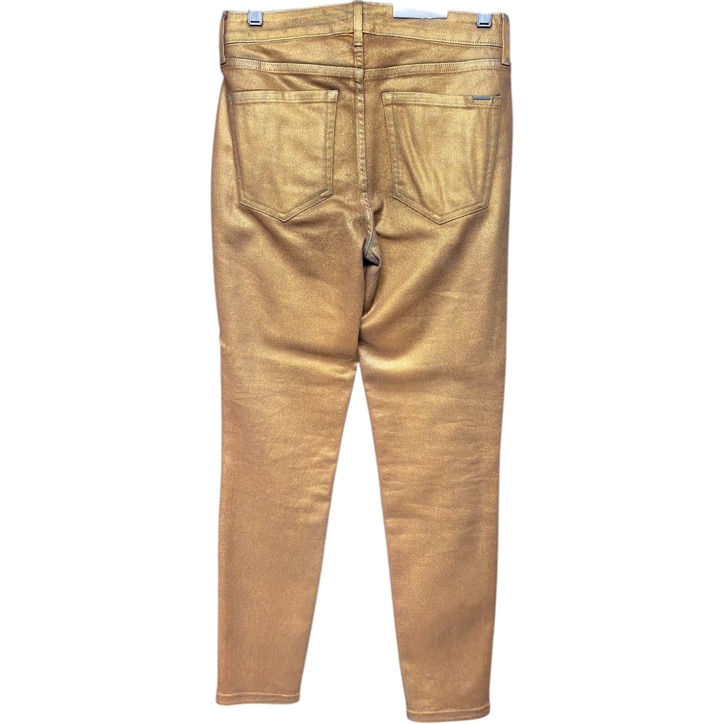 Jeans Straight By Ella Moss In Bronze, Size: 4