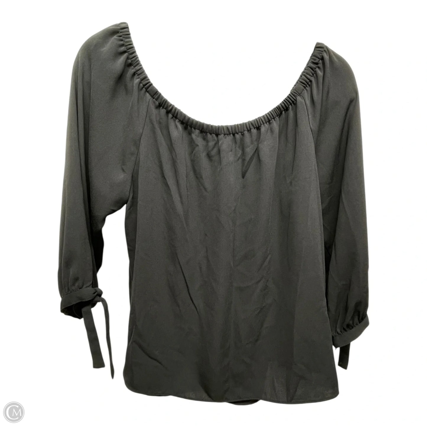 Top 3/4 Sleeve By J. Crew In Black, Size: S