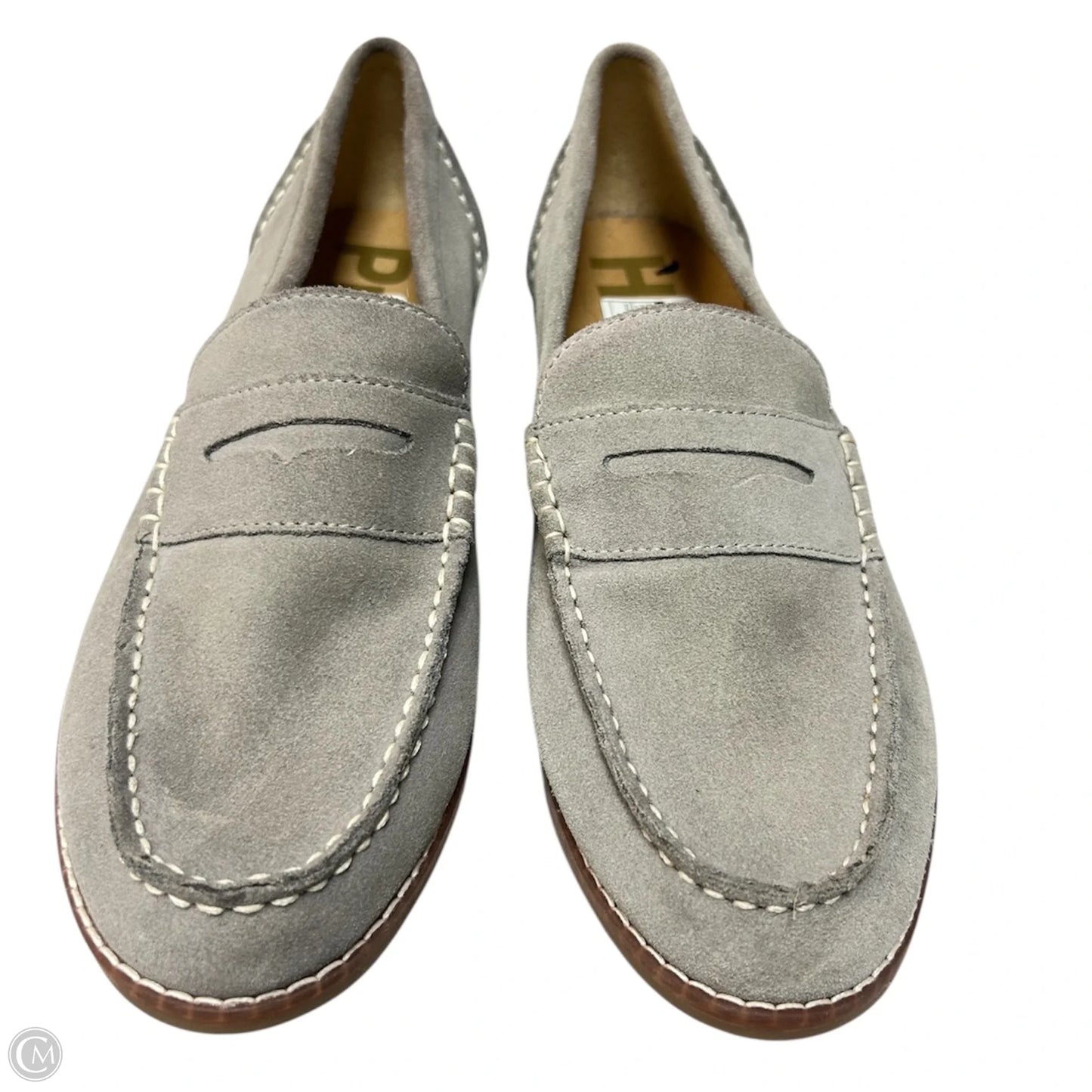 Shoes Flats By Hush Puppies In Grey, Size: 11