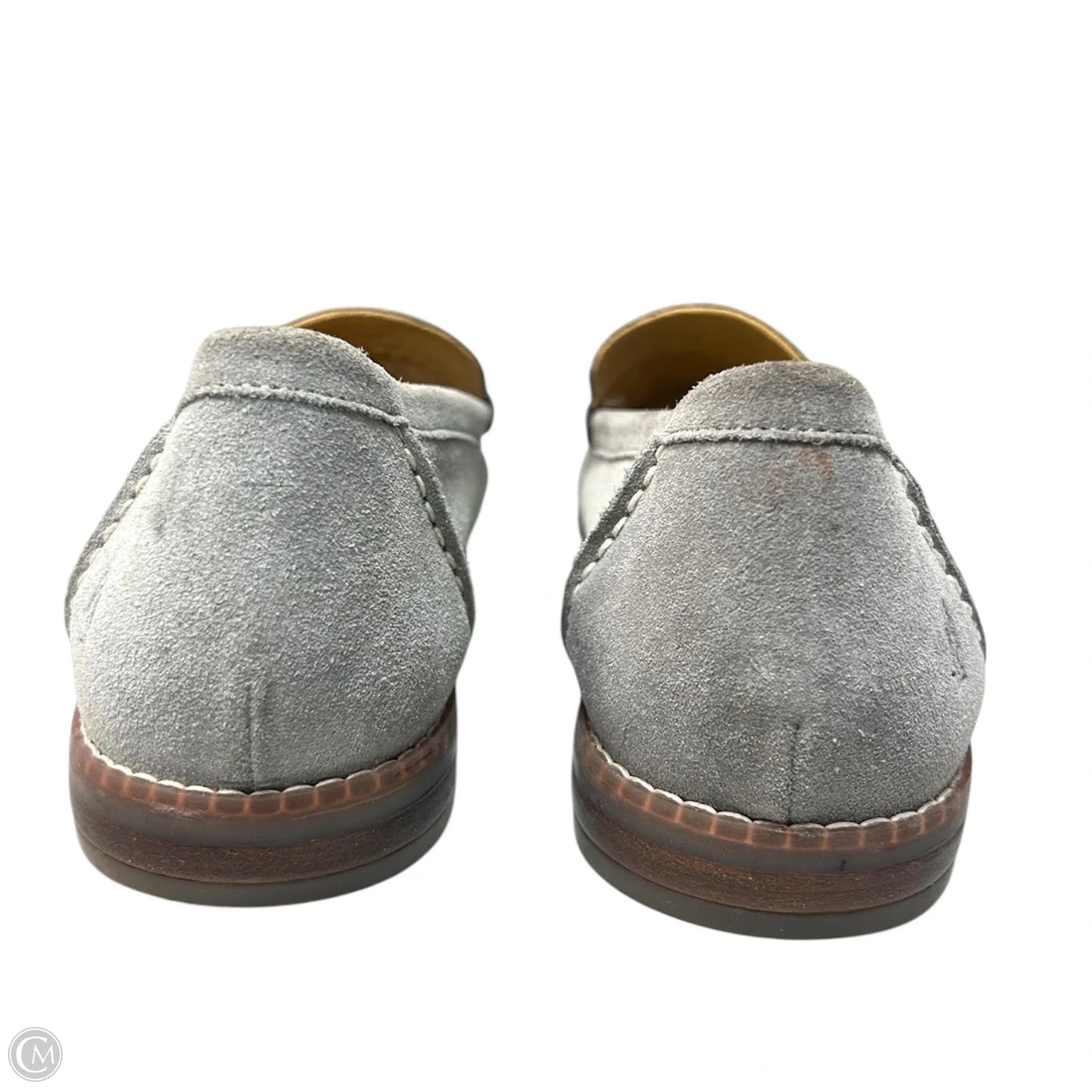 Shoes Flats By Hush Puppies In Grey, Size: 11