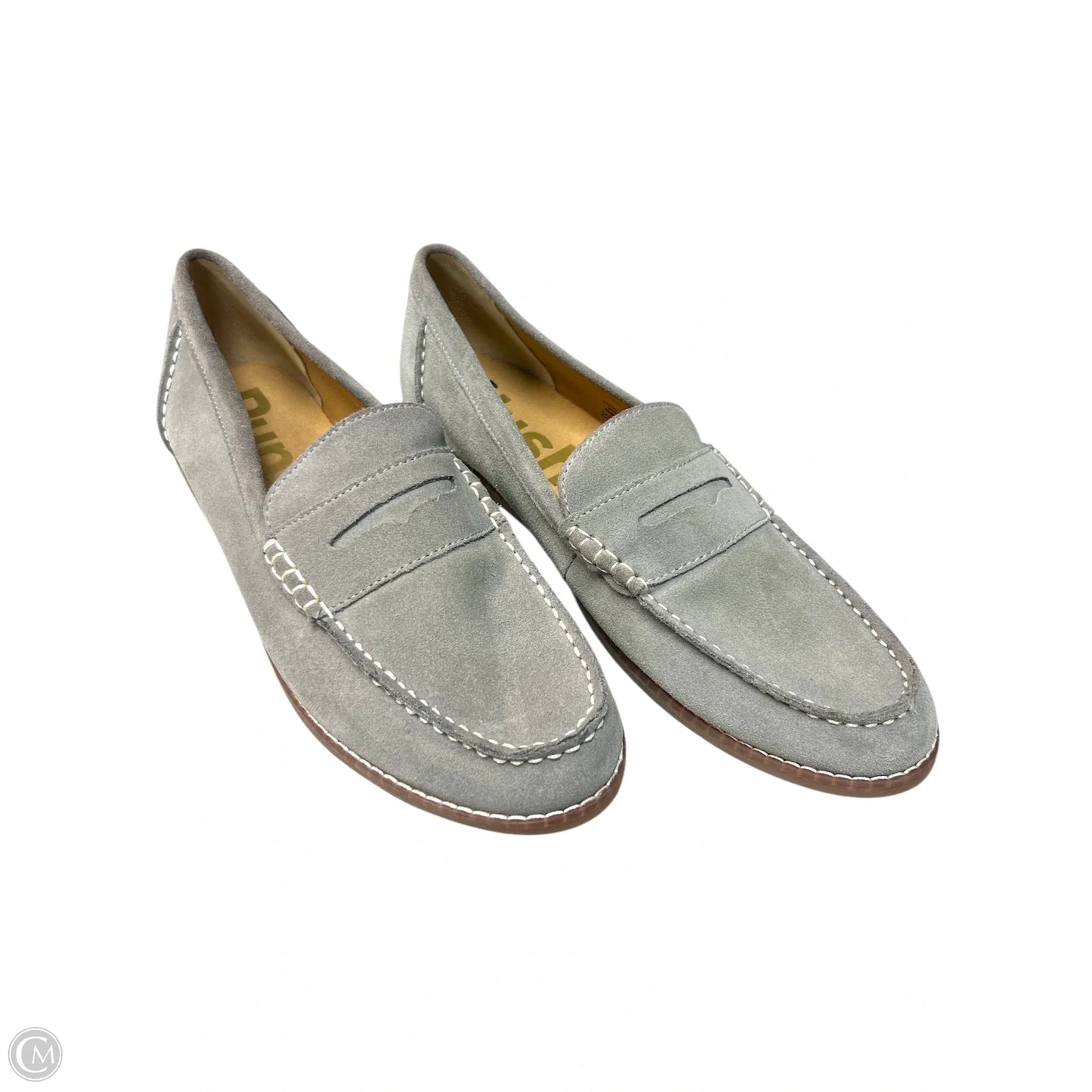 Shoes Flats By Hush Puppies In Grey, Size: 11