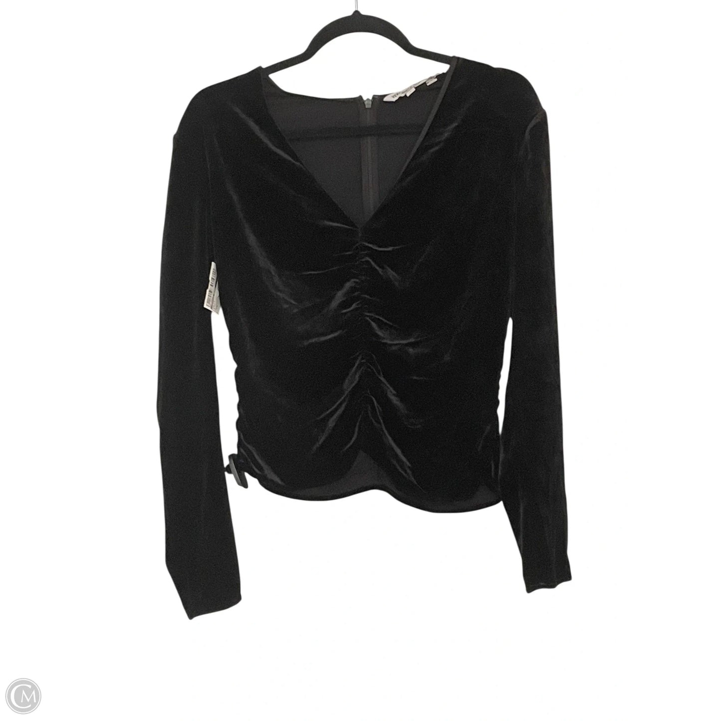 Top Long Sleeve By Veronica Beard In Black, Size: S