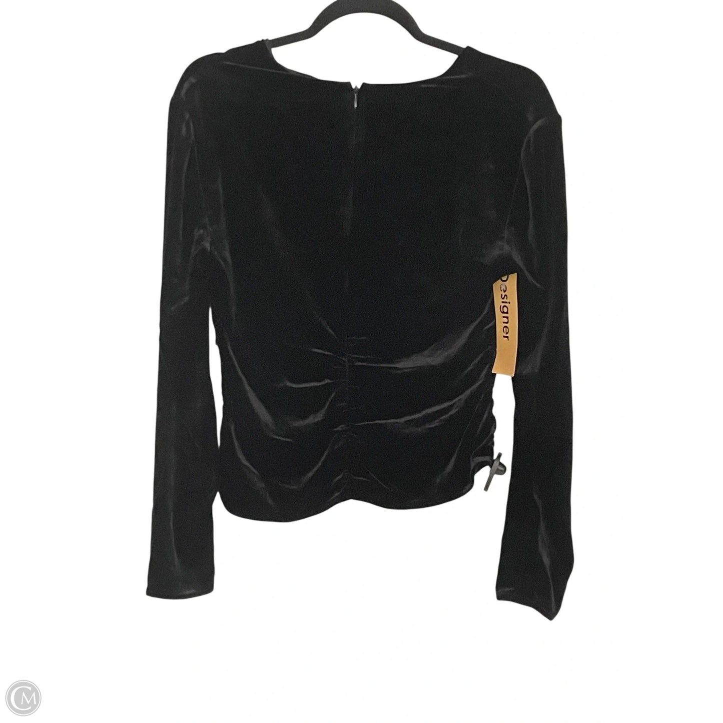Top Long Sleeve By Veronica Beard In Black, Size: S