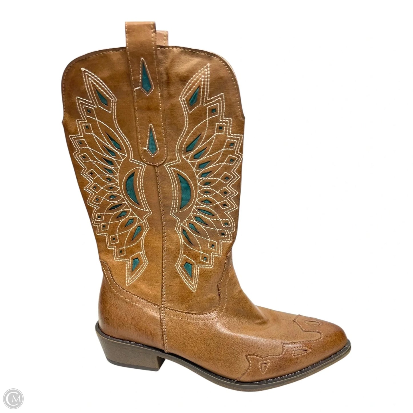 Boots Western By coconuts In Brown, Size: 8