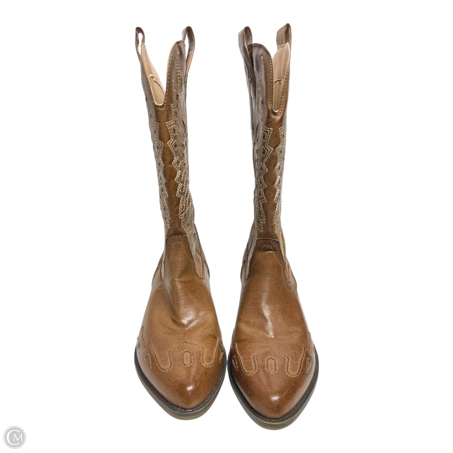 Boots Western By coconuts In Brown, Size: 8