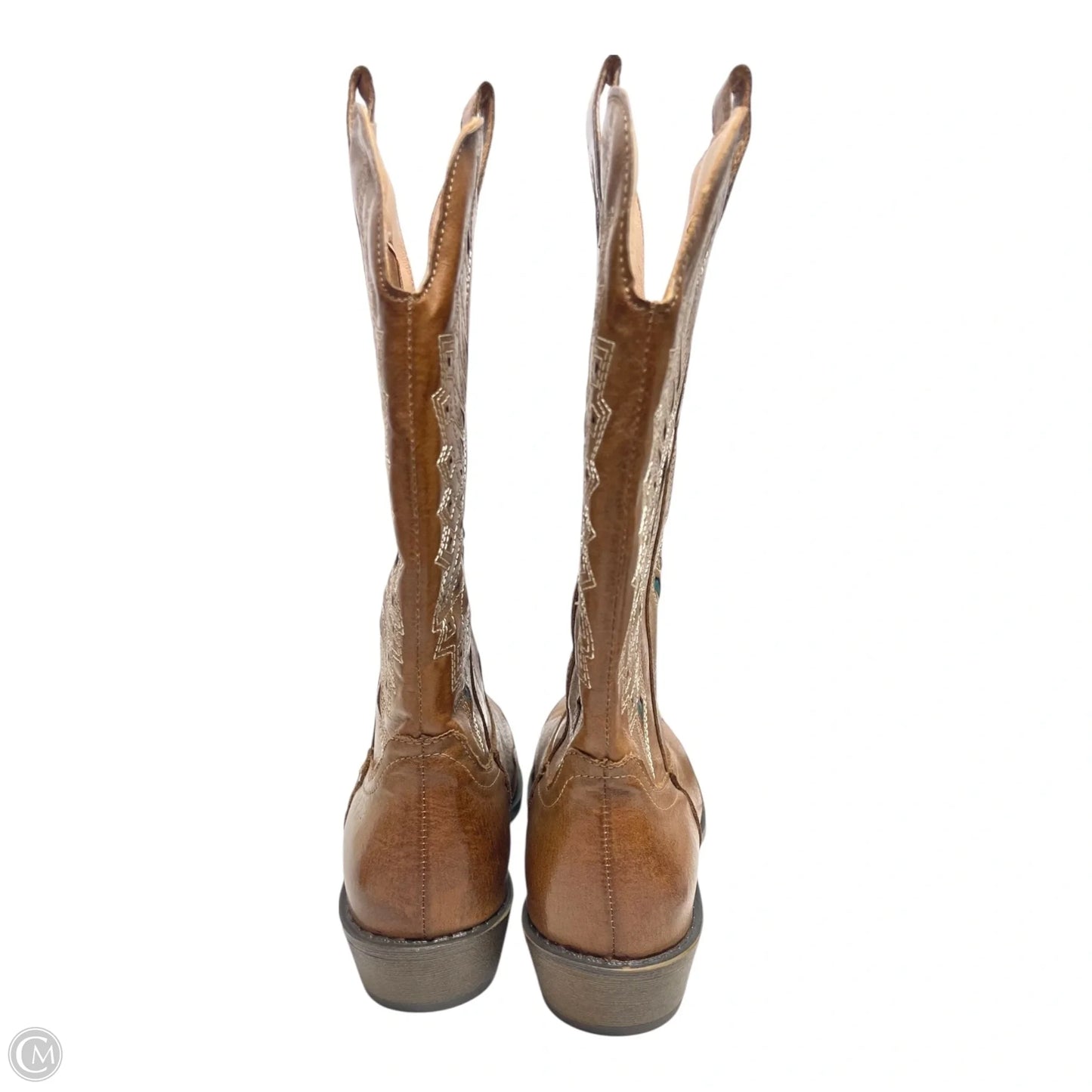 Boots Western By coconuts In Brown, Size: 8