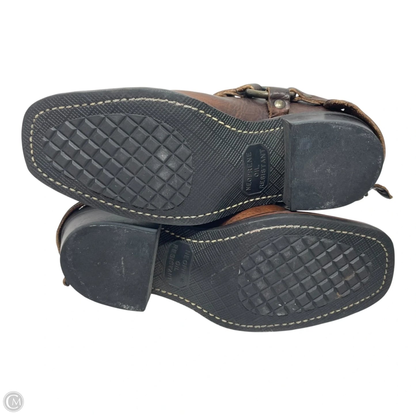 Shoes Designer By Frye In Brown, Size: 7