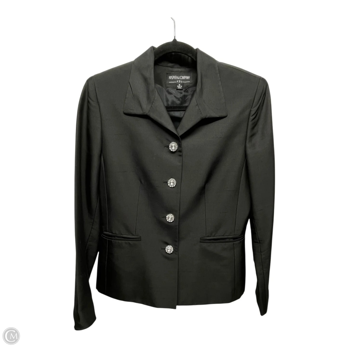 Blazer By KASPER & COMPANY In Black, Size: S