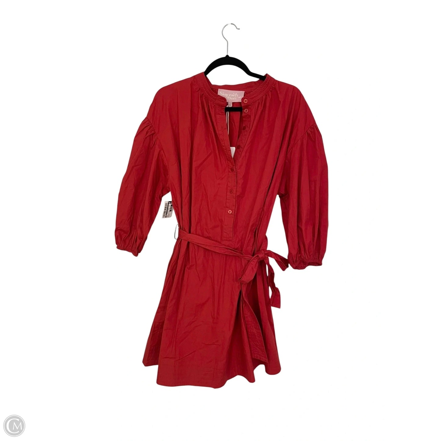 Dress Casual Short By SINCERELY OURS In Red, Size: M