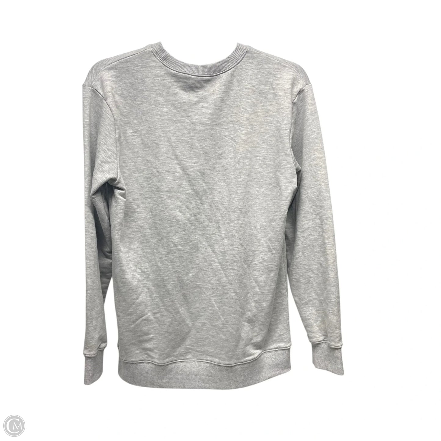 Sweatshirt Crewneck By Clothes Mentor In Grey, Size: S