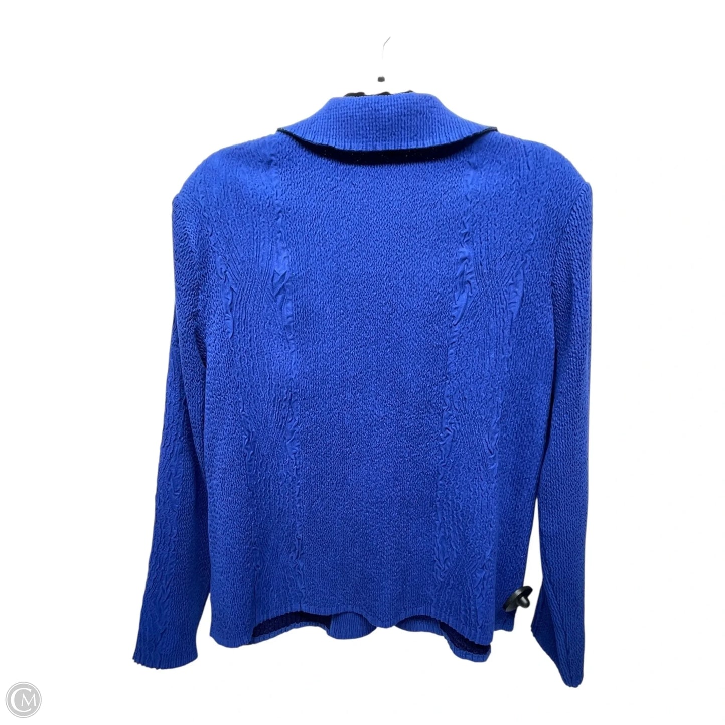 Blazer By Chicos In Blue, Size: L