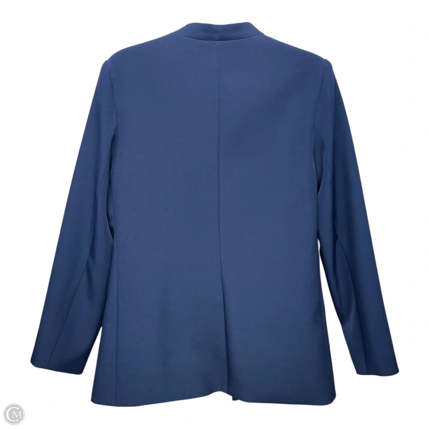 Blazer By Clothes Mentor In Blue, Size: L
