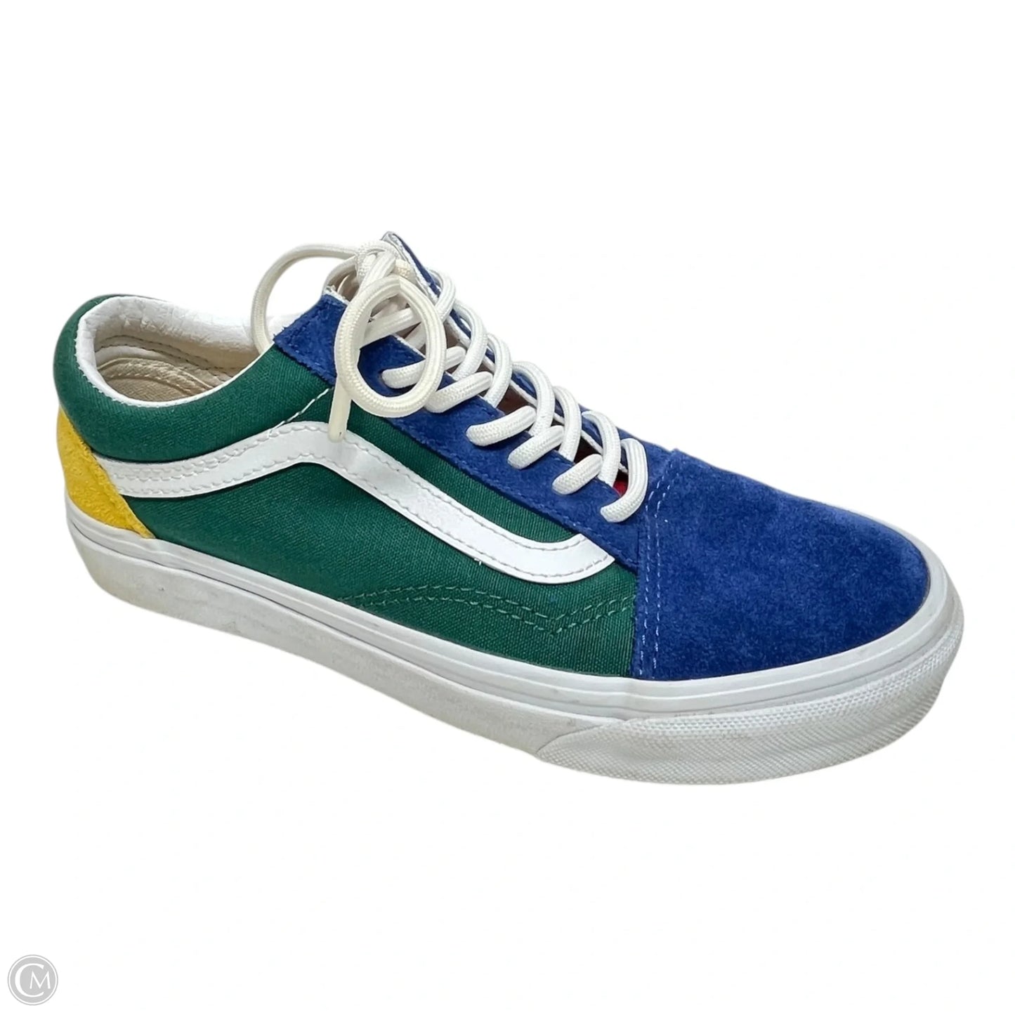Shoes Sneakers By Vans In Multi-colored, Size: 6.5