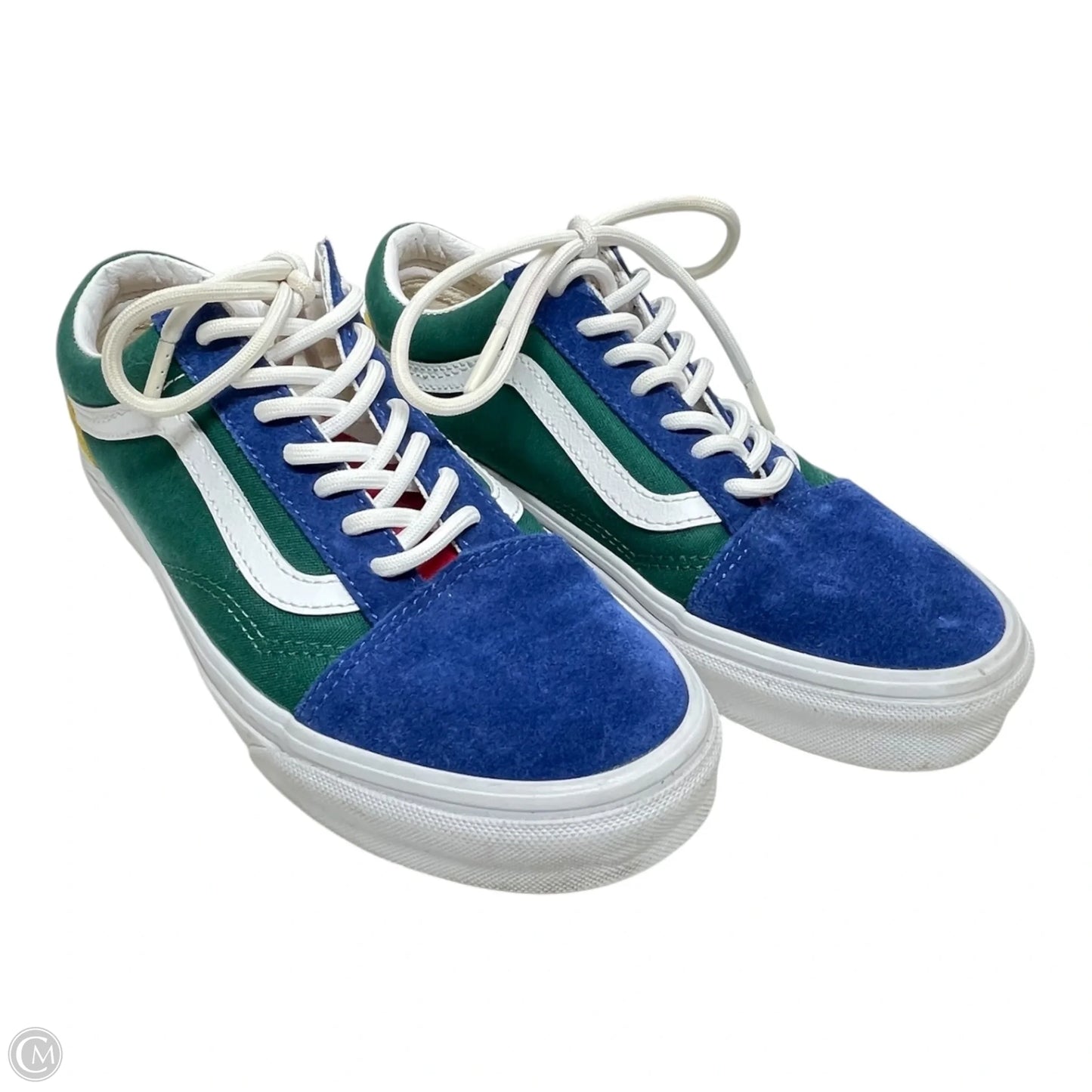 Shoes Sneakers By Vans In Multi-colored, Size: 6.5