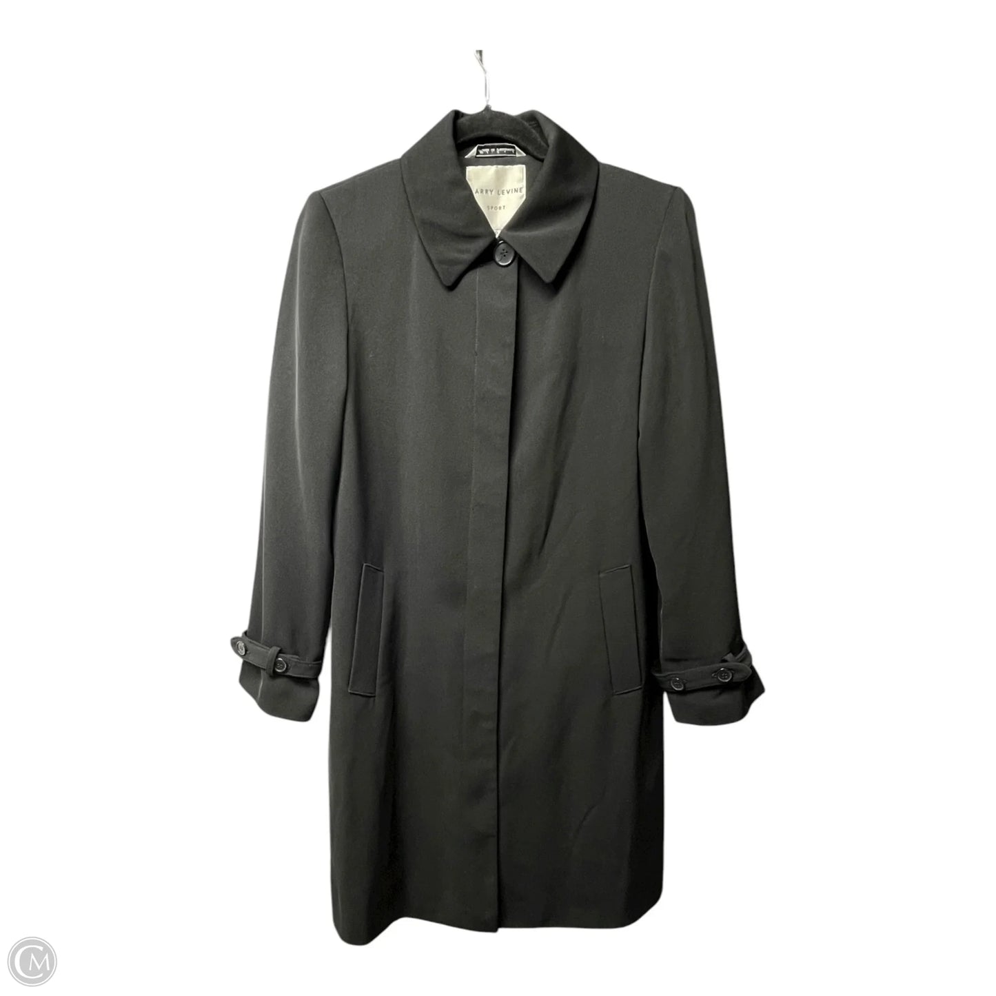 Coat Other By Larry Levine In Black, Size: Xs