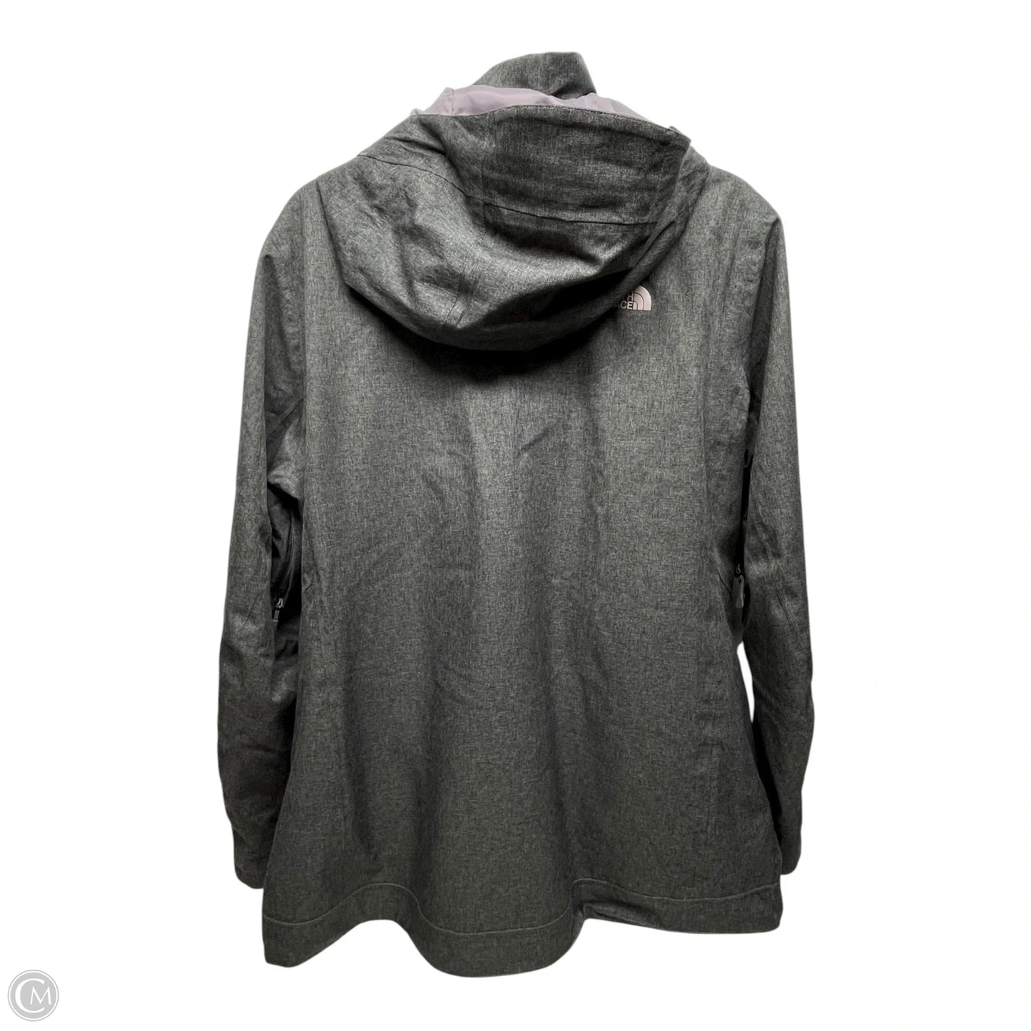 Coat Puffer & Quilted By The North Face In Grey & Pink, Size: Xl
