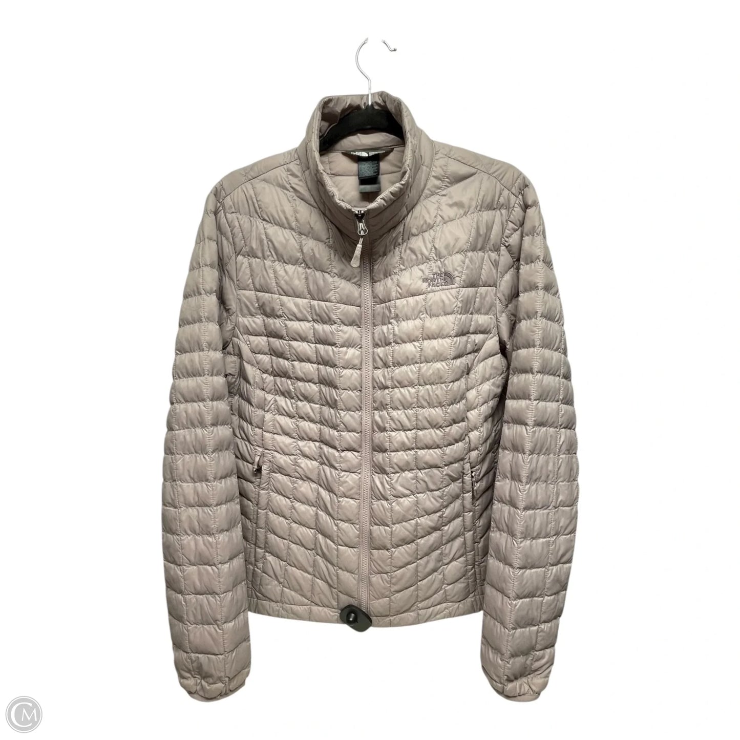 Coat Puffer & Quilted By The North Face In Grey & Pink, Size: Xl