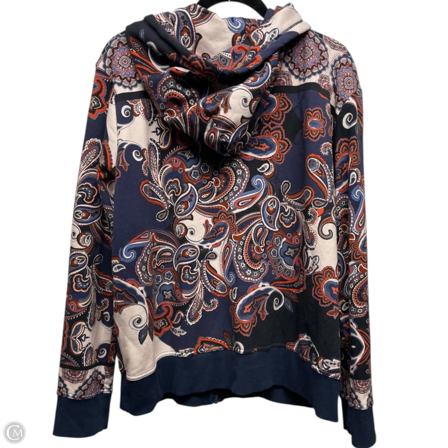 Sweatshirt Hoodie By Johnny Was In Multi-colored, Size: Xl