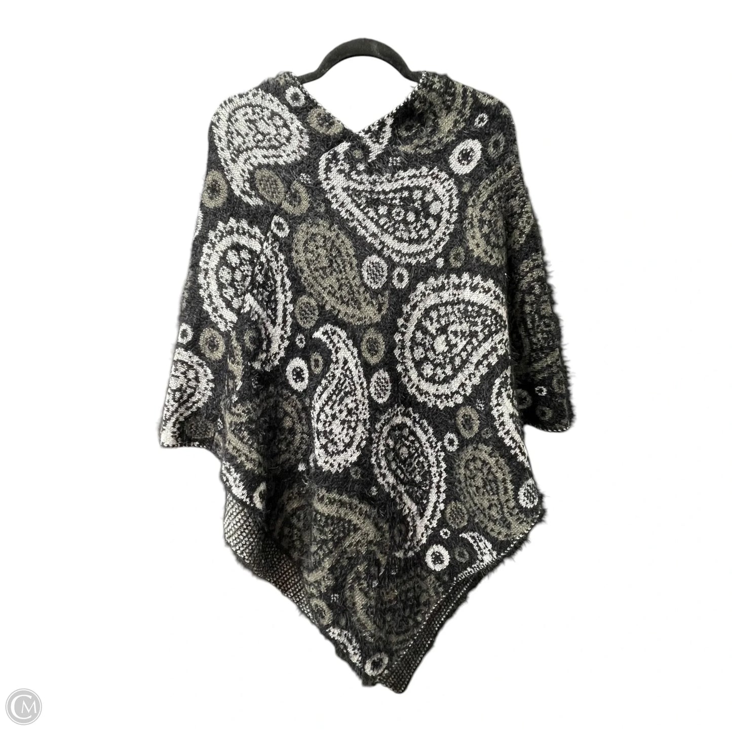 Poncho By Do Everything In Love In Black, Size: Osfm
