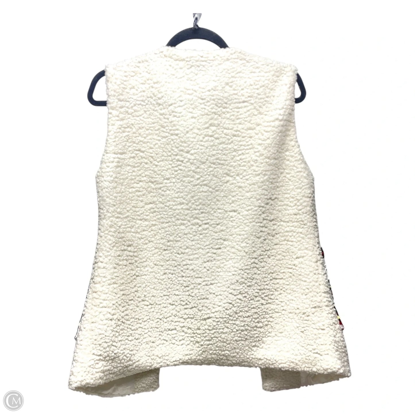 Vest Fleece By may & july - In Ivory, Size: M