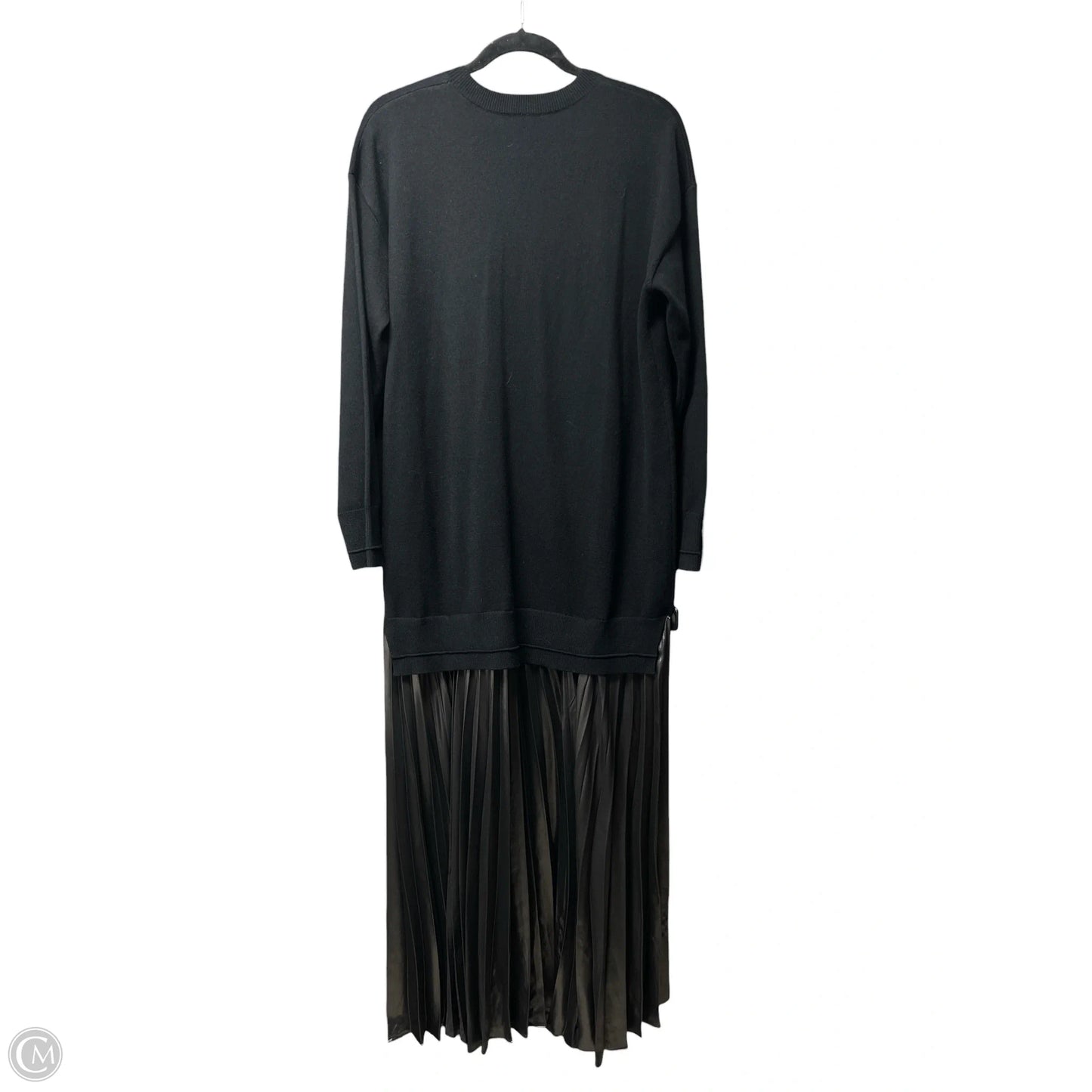 Dress Casual Midi By Anthropologie In Black, Size: M