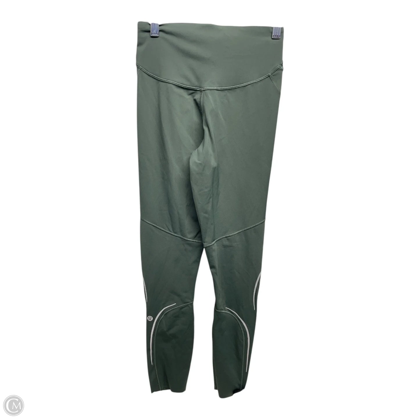Athletic Leggings By Lululemon In Green, Size: 4
