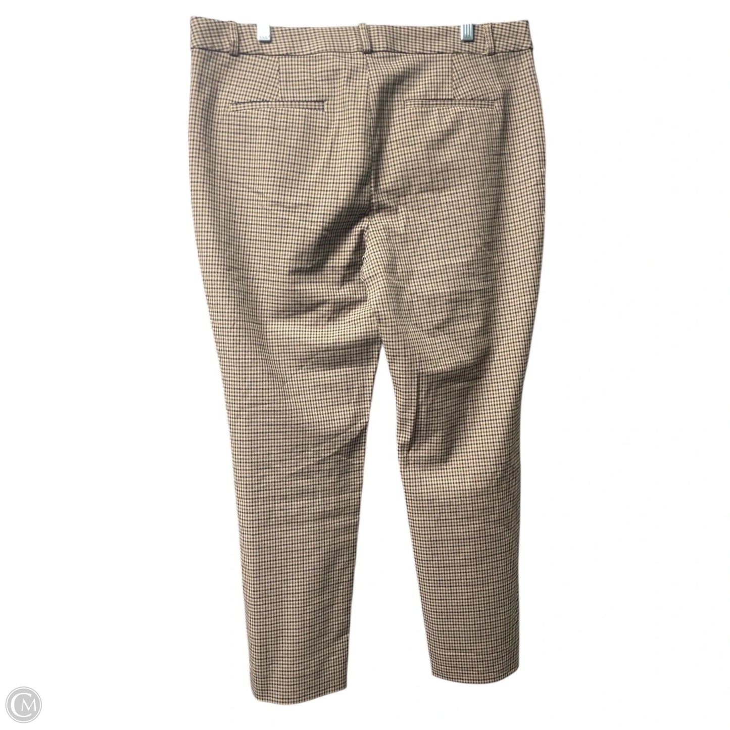 Pants Dress By Banana Republic In Plaid Pattern, Size: 14