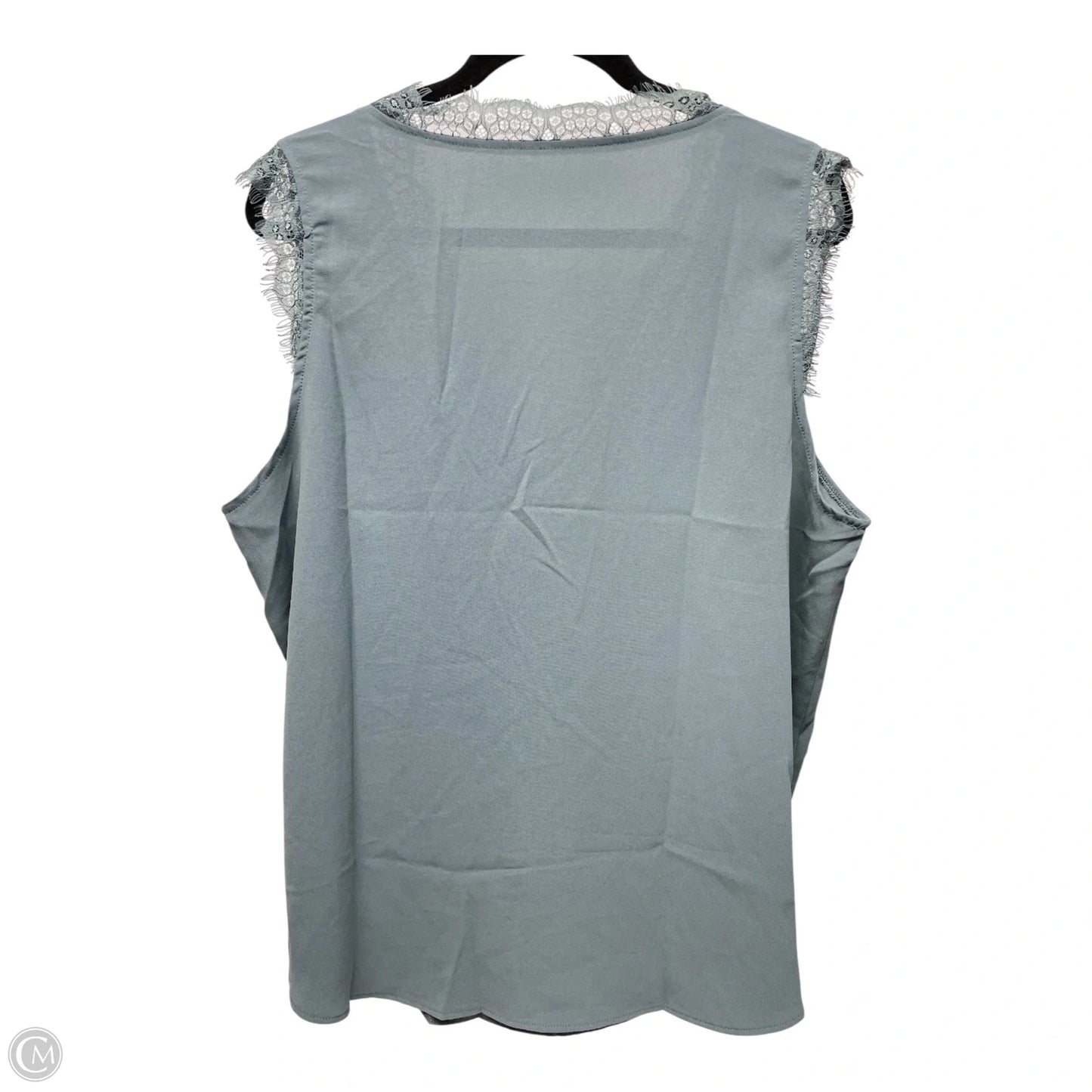 Tank Top By Clothes Mentor In Green, Size: 2x