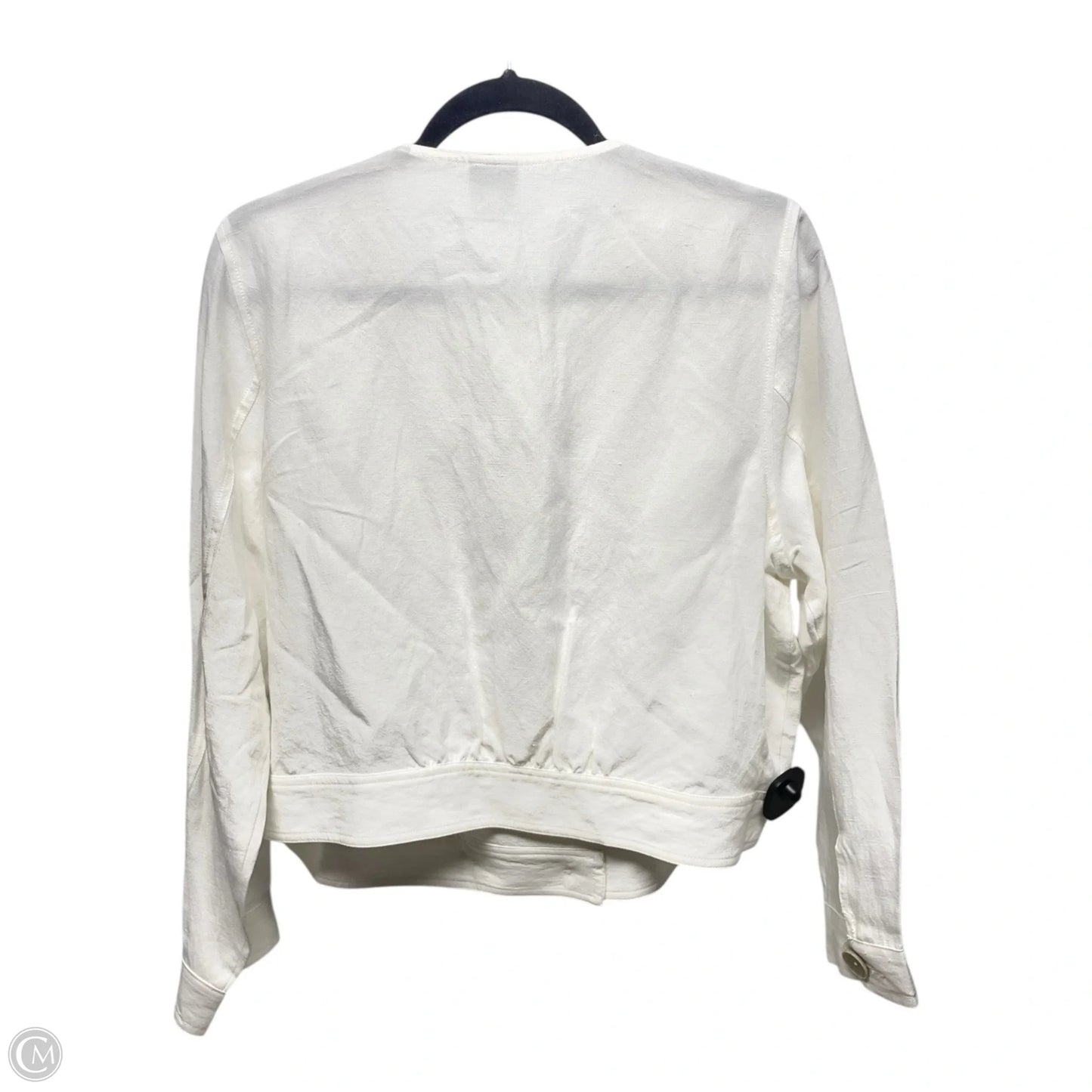 Jacket Other By Cabi In White, Size: L