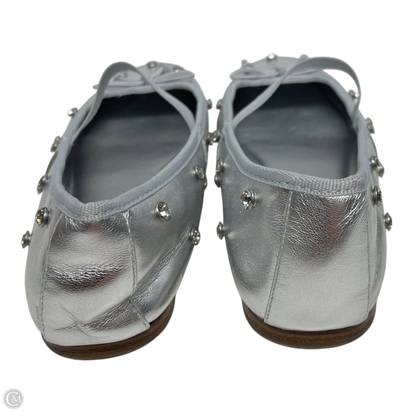 Shoes Flats By Bandolino In Silver, Size: 8.5