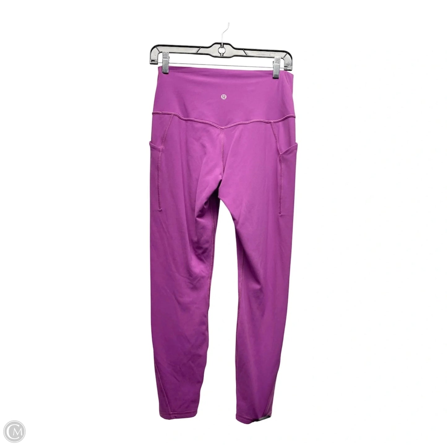 Athletic Leggings By Lululemon In Purple, Size: 8