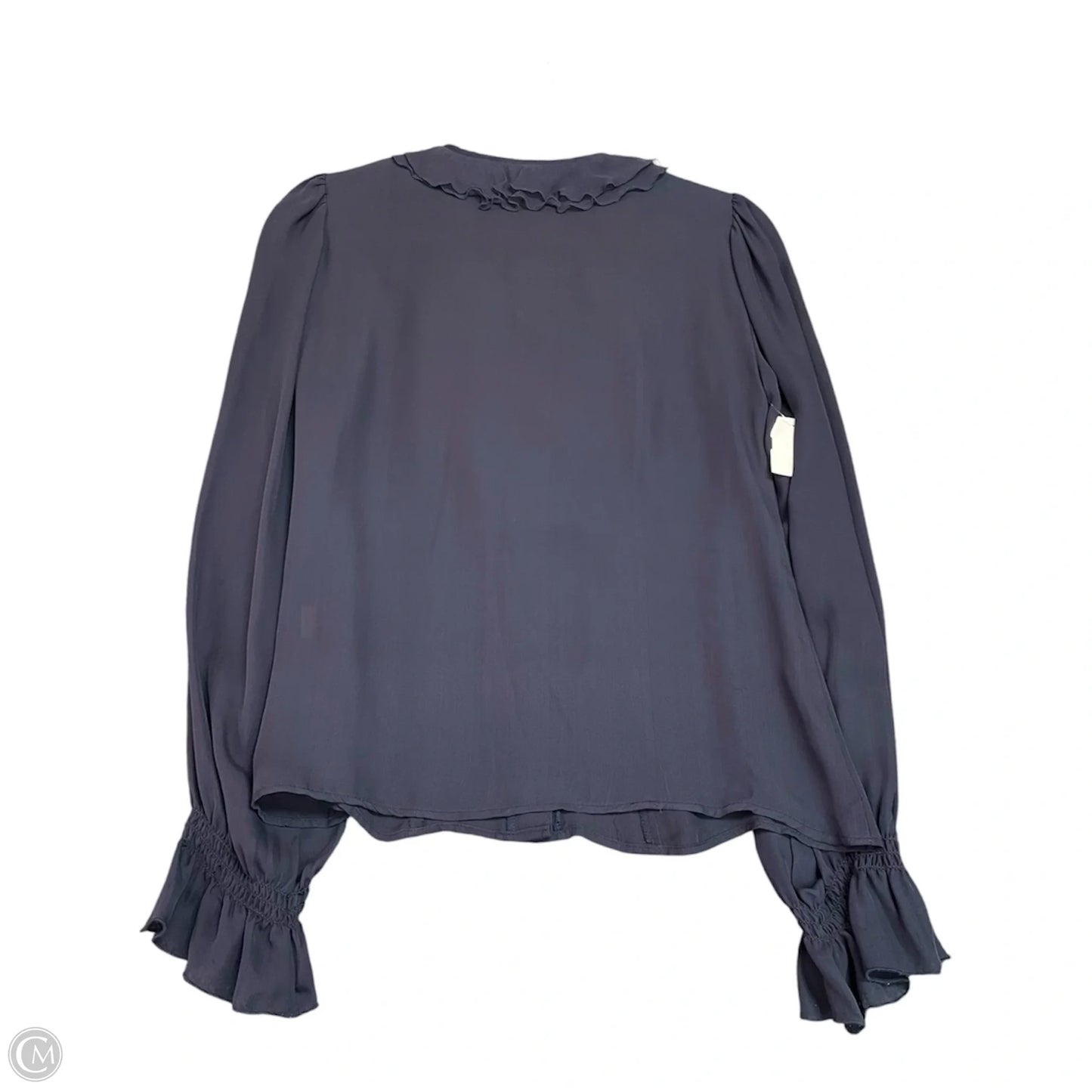 Top Long Sleeve By Nanette Lepore In Navy, Size: Xs