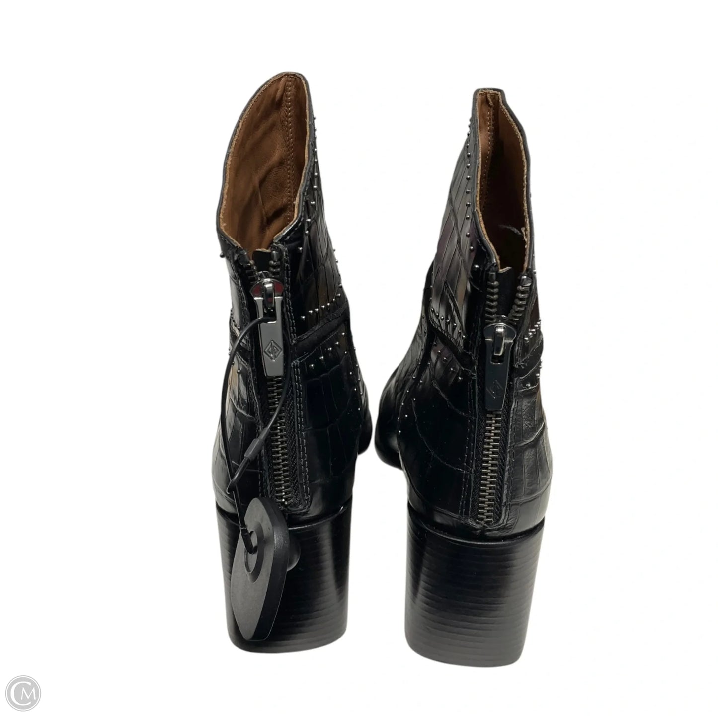 Boots Ankle Heels By Donald Pliner In Black, Size: 9