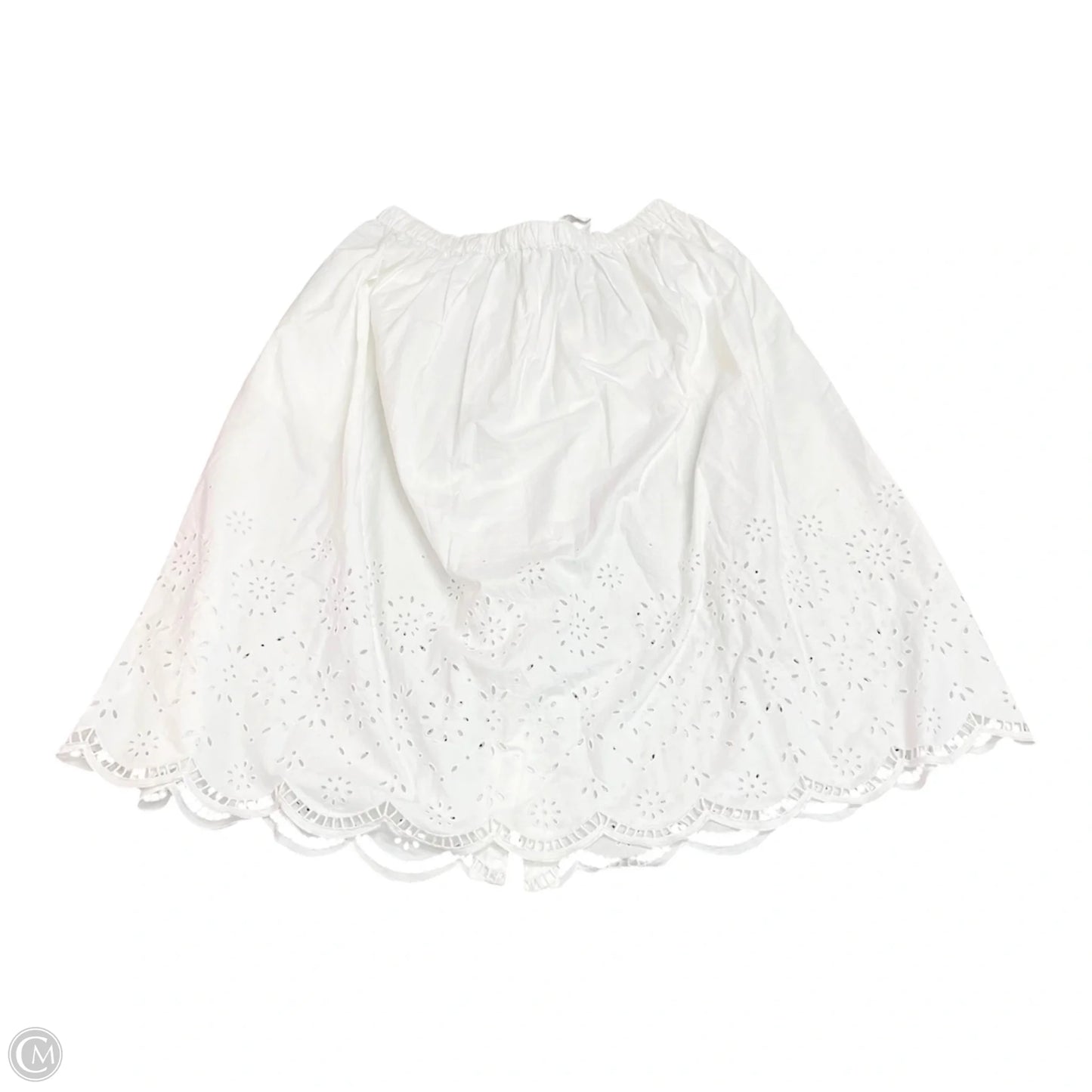 Skirt Midi By Free Assembly In White, Size: 3x