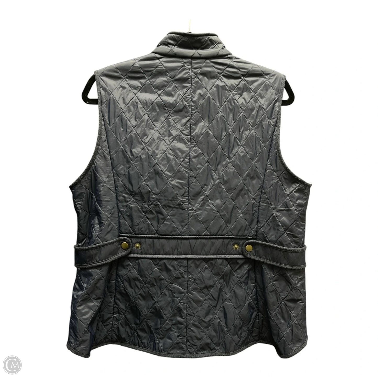 Vest Puffer & Quilted By Talbots In Navy, Size: L