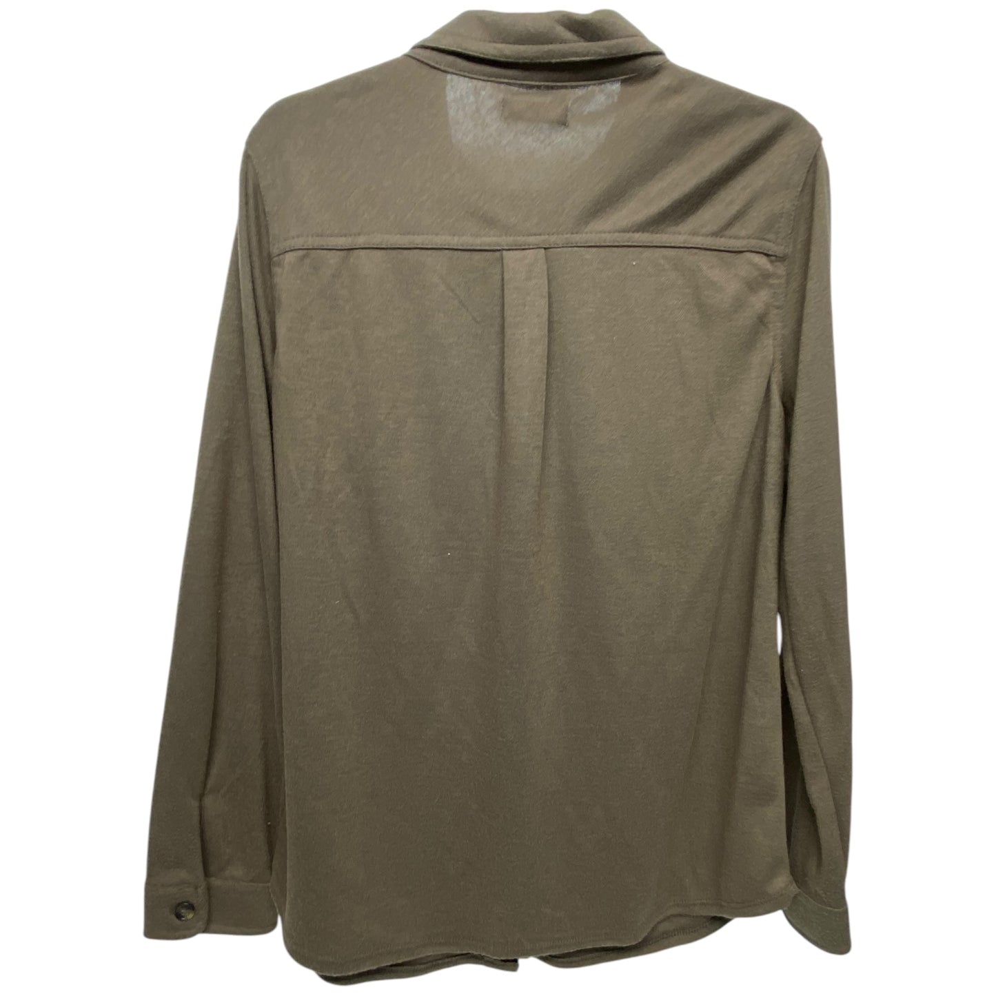 Top Long Sleeve By Clothes Mentor In Brown, Size: L