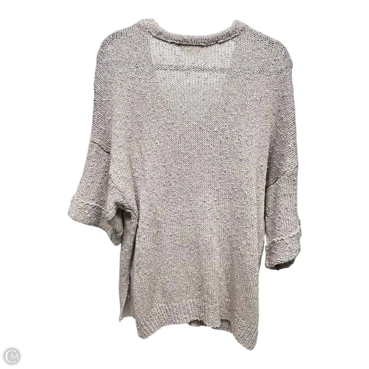 Sweater Short Sleeve By Easel In Pink, Size: S