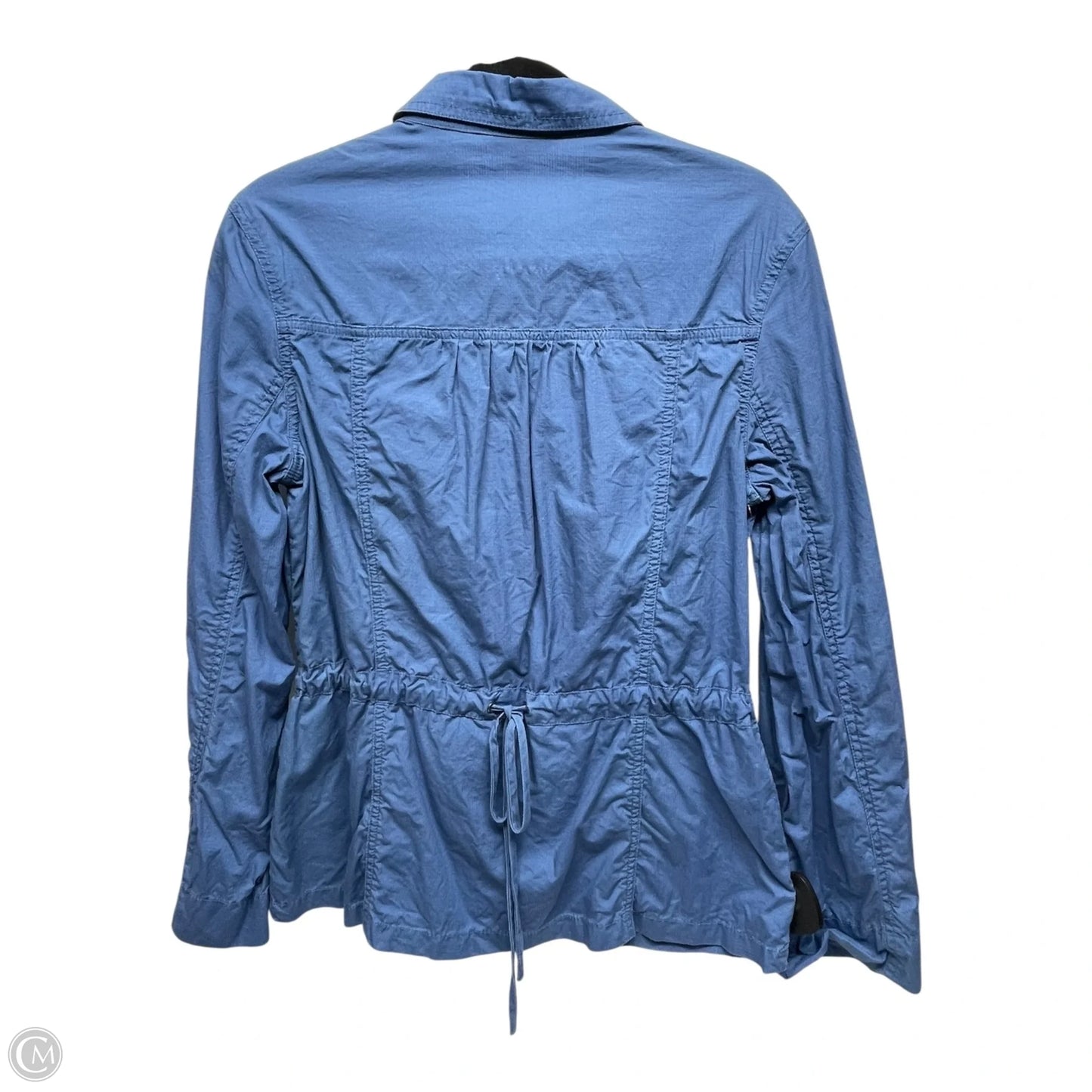 Jacket Utility By Cabi In Blue, Size: M
