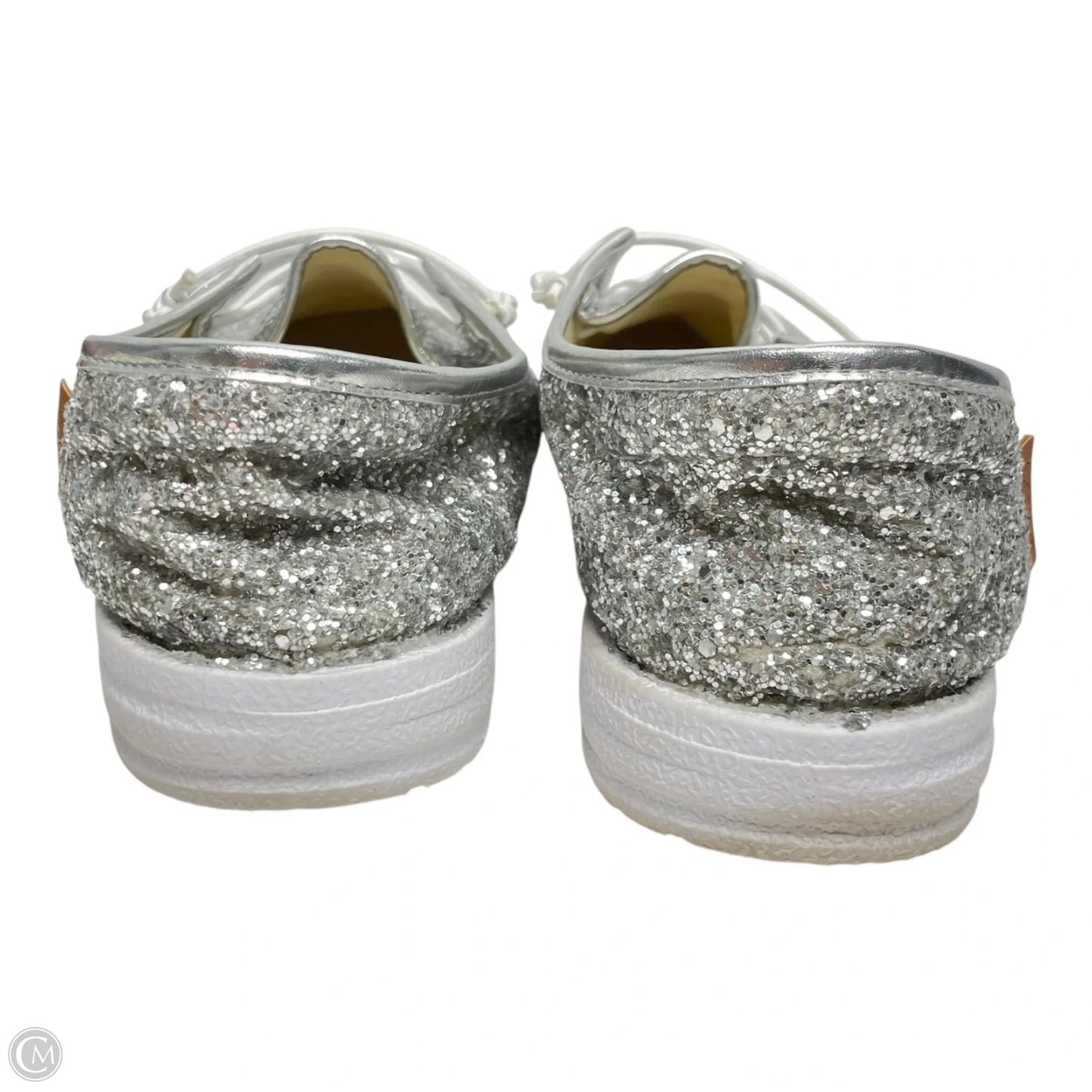 Shoes Flats By Corkys In Silver, Size: 9