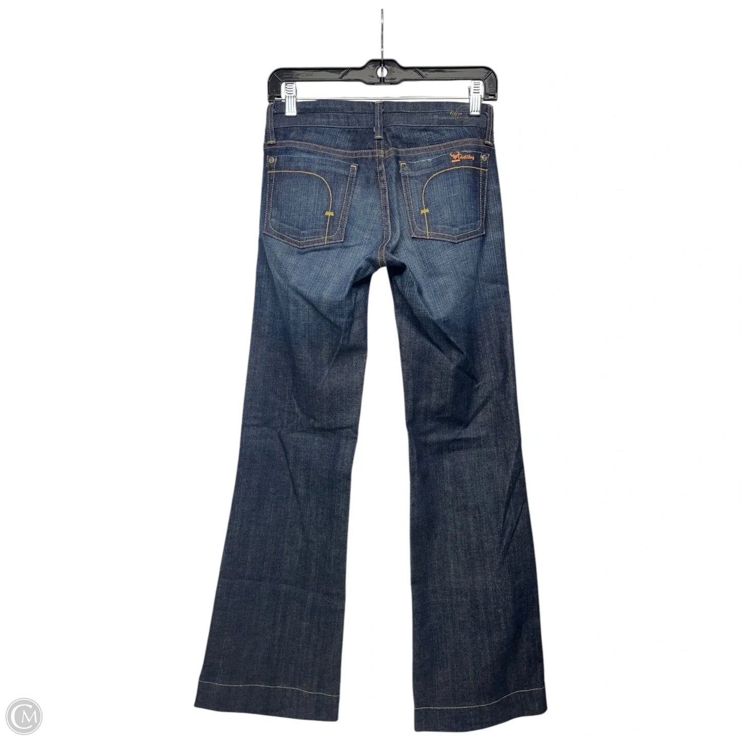 Jeans Wide Leg By Fidelity Denim In Blue Denim, Size: 0