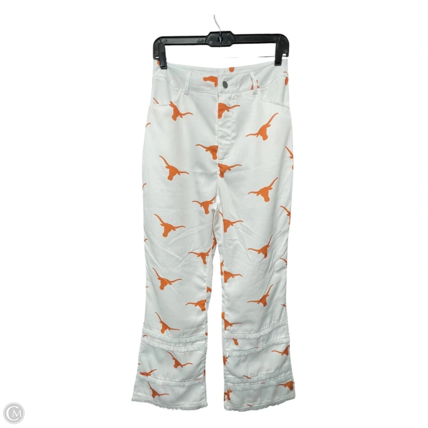 Pants Other By Clothes Mentor In White & Yellow, Size: M