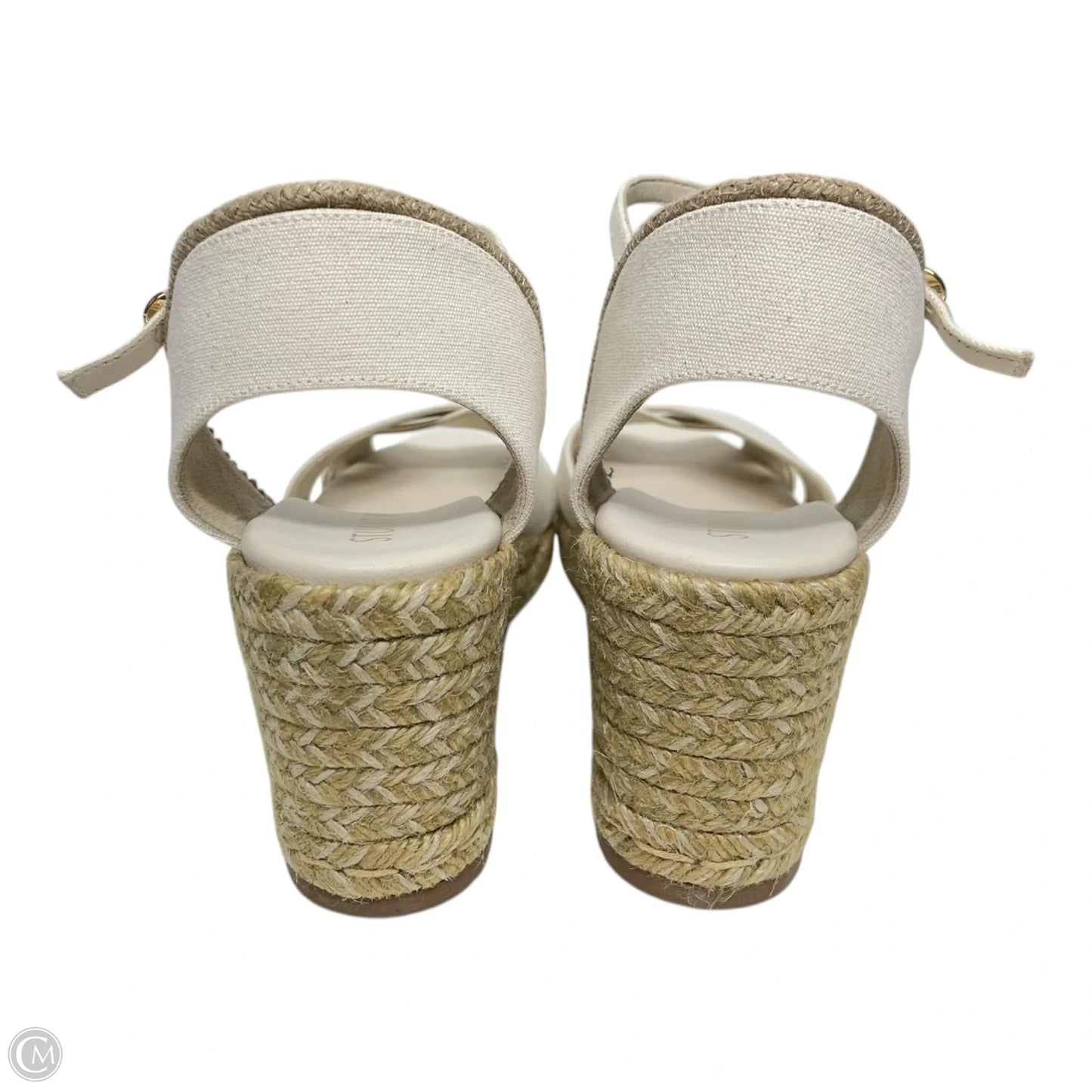 Sandals Designer By Stuart Weitzman In Ivory, Size: 8