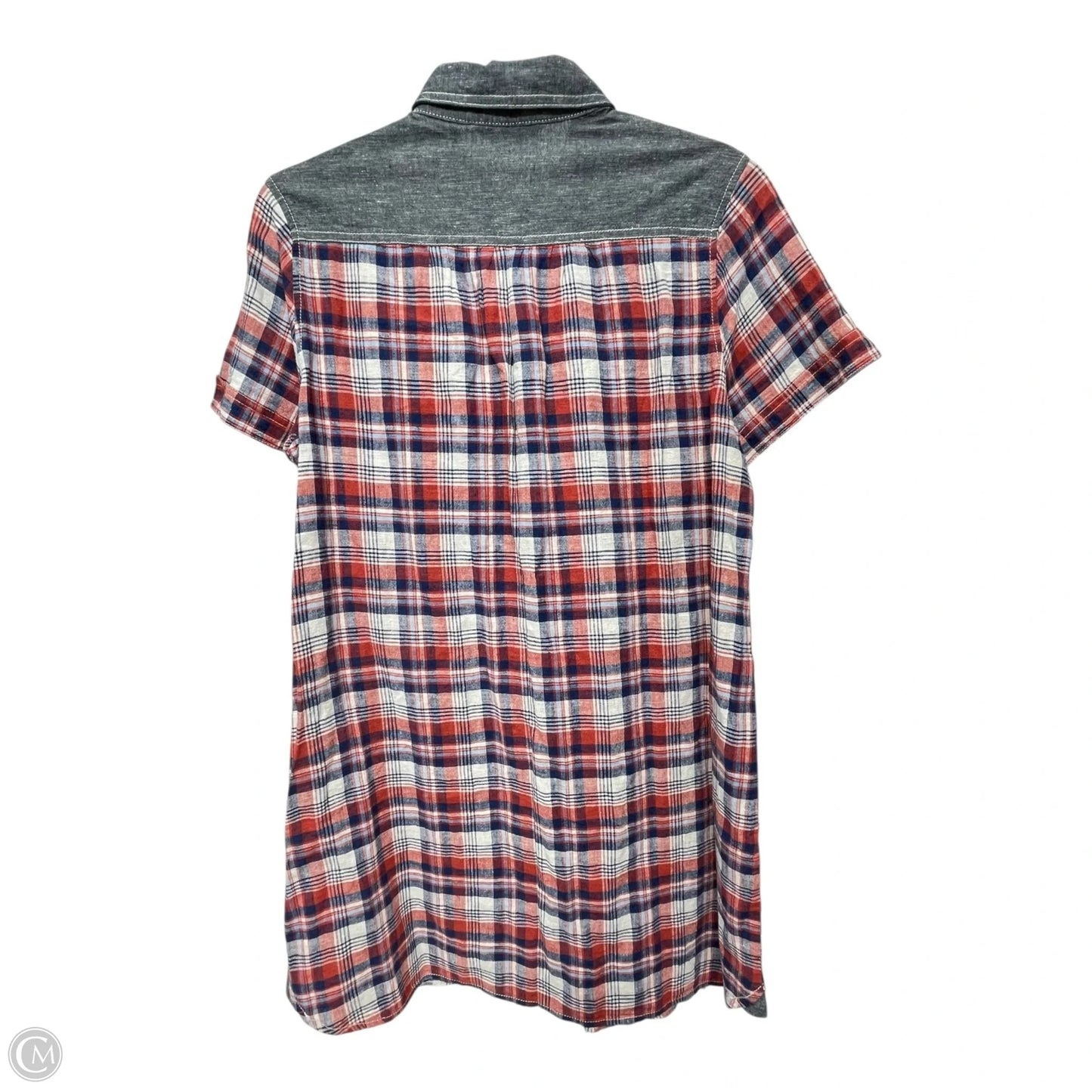 Dress Casual Short By QUELLE CHANCE In Plaid Pattern, Size: M