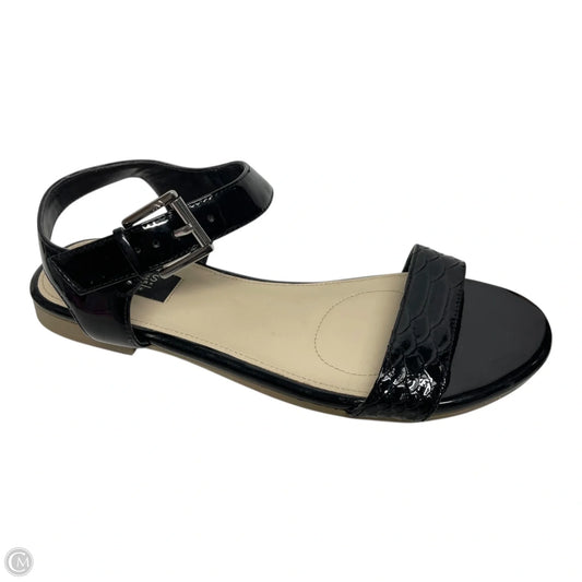 Sandals Flats By Jones New York In Black, Size: 6.5