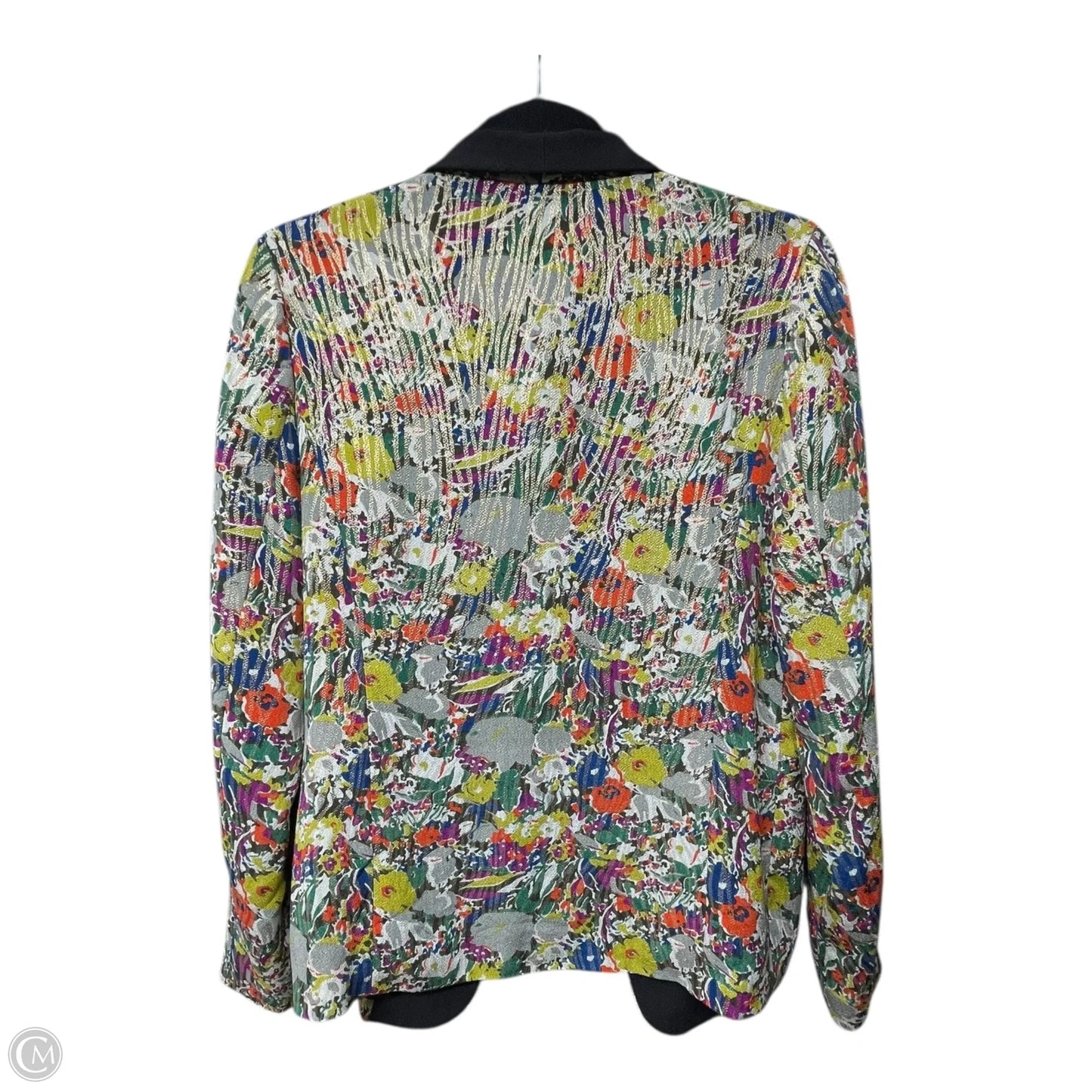 Blazer By Petticoat Alley In Multi-colored, Size: M