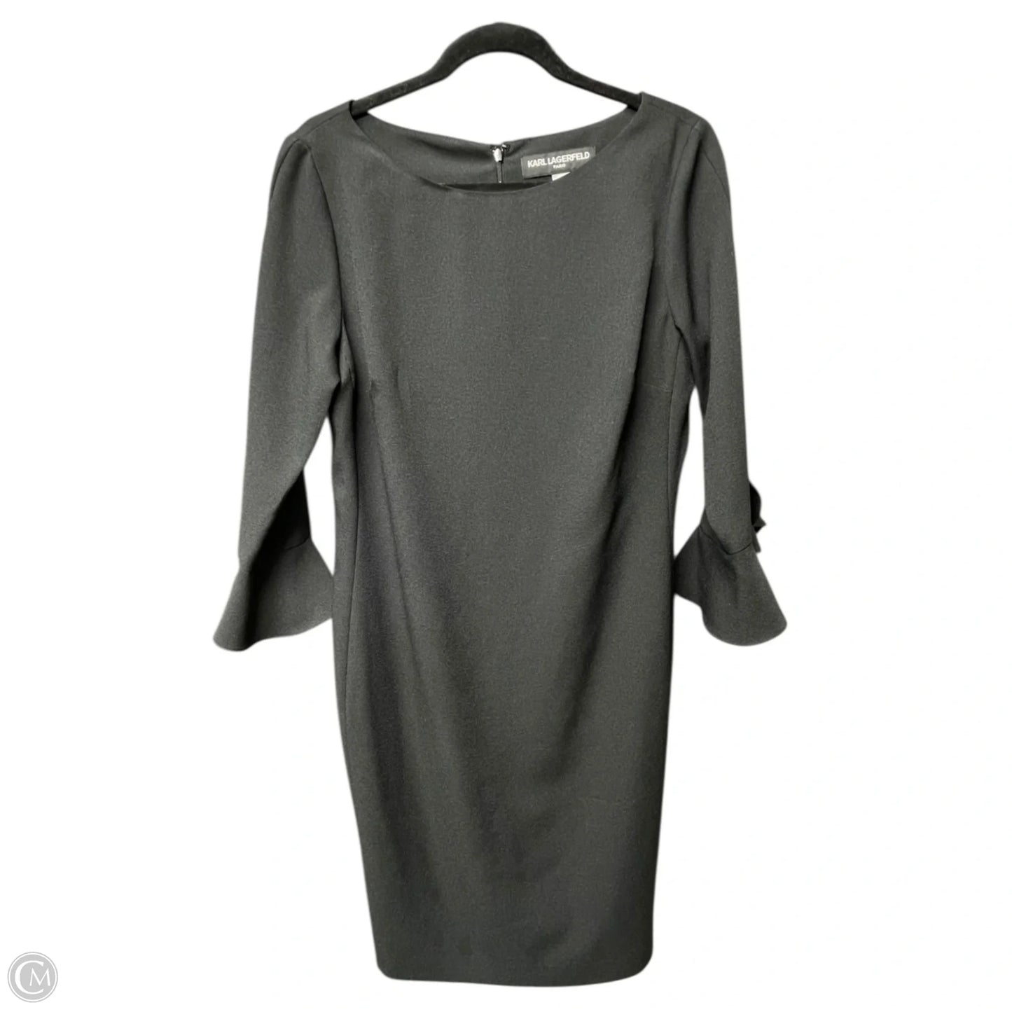 Dress Casual Short By Karl Lagerfeld In Black, Size: 10